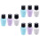 9Pièces Distributeur Liquide Cosmétique Robuste Assortiment Coloré 6
