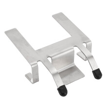Edelstahl-Kochtopfdeckel-Organizer mit Antirutsch-Pad