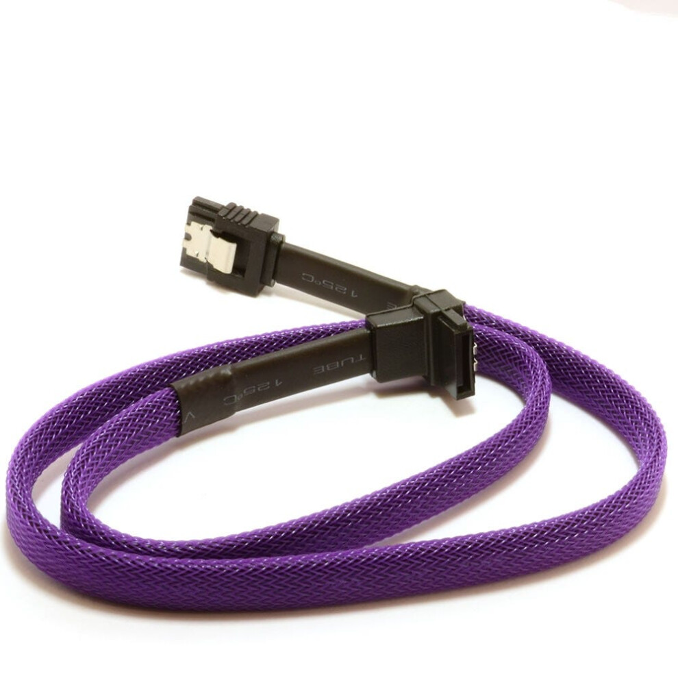 Kenable Pro Sata 3 Locking Plug To Right Angle Plug 6Gb High Speed Cable 50Cm
