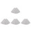 4Pcs Nursing Wraps Nursing Covers Light Grey Breathable Modal for Moms 6