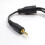 kenable 4 Way Jack Splitter 3.5mm Stereo Jack Plug to FOUR Sockets Cable 20cm 2