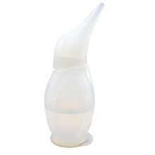 aspiratore nasale in silicone per bambini 75ml flessibile sicuro e facile da pulire