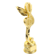 Trophée Chant Enfants Résine Doré Décoratif Élégant Récompense