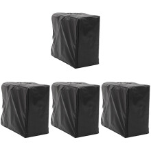 4Pièces Sac Couture Protecteur Noir Portable Durable