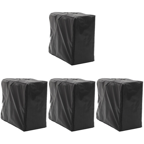4Pièces Sac Couture Protecteur Noir Portable Durable