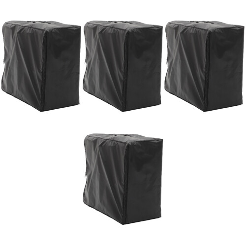 4Pièces Sac Couture Protecteur Noir Portable Durable 1