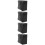 4Pièces Sac Couture Protecteur Noir Portable Durable 7
