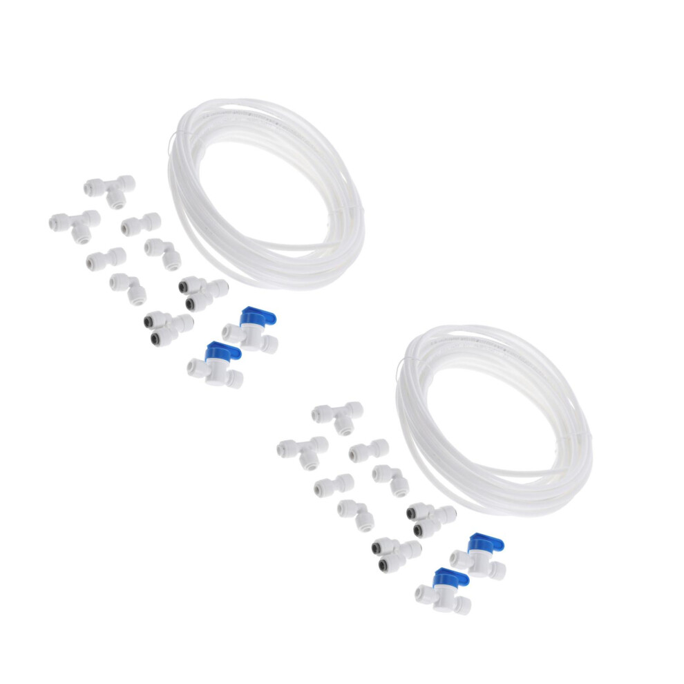 22Pcs Pom Pe Hose Connectors Quick Connect For Irrigation And Plumbing 3701942247030