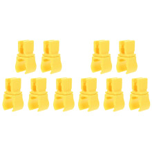 10Pièces Fixeurs Anneaux Chien Clips Football Pour Extérieur