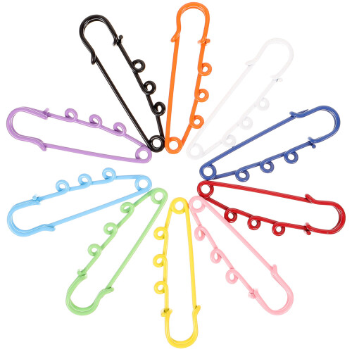Épingles De Métal Colorées Avec Trous Pour DIY Déco 1