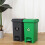 3Pcs Outdoor Waste Sorting Stickers PVC Waterproof Trash Can Decals 4
