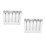 2Pcs Acrylic Oil Quality Tester for Car Multi-Hole Viscosity Test Tool 6