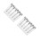 2Pcs Acrylic Oil Quality Tester for Car Multi-Hole Viscosity Test Tool 9
