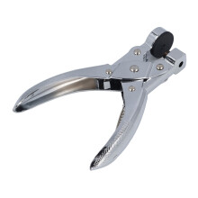 Poinçon manuel en alliage de zinc, perforateur de trous ronds de 8 mm