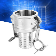 Camlock Fitting 1.5in Stainless Steel Female Hose Fitting for Car Maintenance