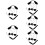 5Ensembles Bandeaux Oreilles Queue Et Nez Faux 10