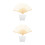 2Ensembles Cadre Éventail Chinois Bambou Papier DIY Pliable 7