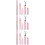 9Pcs Pink Lash and Seal Eyelash Extension Bond Glue Tools 9