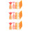 12Pcs Faux Sushi Toy Set High Simulation Assorted Decor 7