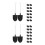 200Pcs Portable Catering Spoons Assorted Colors for Party Use 5