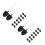 200Pcs Portable Catering Spoons Assorted Colors for Party Use 7