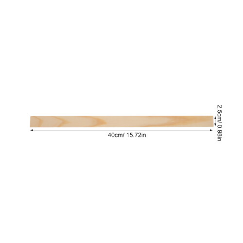 4Pcs Rolling Pin Thickness Guides Wooden Strips for Cookie and Pizza 1