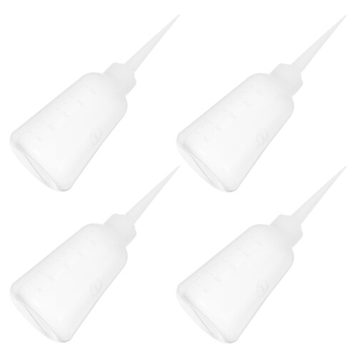 16Pcs Transparent Pet Oil Dispensing Bottles with Precise Pointed Tips 1