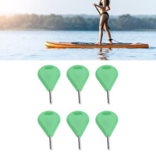 10pcs Green Surfboard Fin Key Set, Plastic & Aluminum Alloy Hex Wrenches
