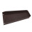 4PCS Brown Plastic Downspout Splash Block, 16.3x2.0in 9