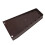 4PCS Brown Plastic Downspout Splash Block, 16.3x2.0in 11