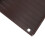 4PCS Brown Plastic Downspout Splash Block, 16.3x2.0in 12