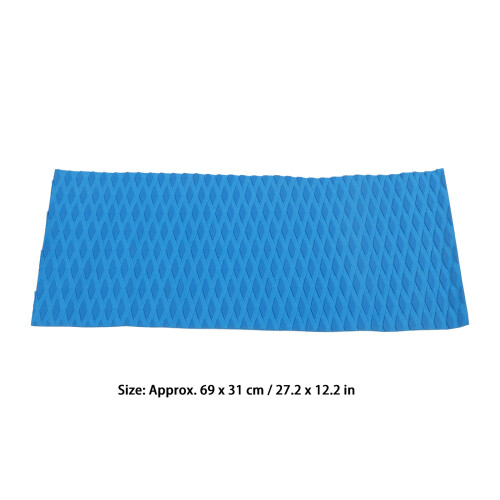 Pad de traction EVA pour planche de surf 69x31 cm bleu 1