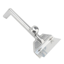 Gewerbliches Flachdeckel-Grillschaber mit Aluminiumgriff – Schwerlastreiniger