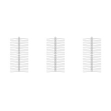 60Pièces Ressort Support Couvercle Acier Inoxydable Réglable