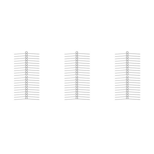 60Pièces Ressort Support Couvercle Acier Inoxydable Réglable