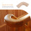 Coude Bois Rampe Escalier Beige Lisse 9
