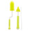 2Ensembles Brosse Nettoyage Bébé Silicone Vert Suspendu 1