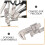 2Set Kit Miniature Strumenti in Per Decorazione Casetta Assortito 9
