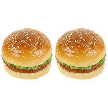2St Simulation Burger Model Voor Food Fotografie En Restaurant Decor
