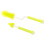 2Ensembles Brosse Nettoyage Bébé Silicone Vert Suspendu 10