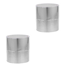 4Rouleaux Ruban Calfeutrant Aluminium Argent Pour D’eau