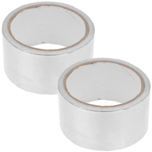 4Rouleaux Ruban Calfeutrant Aluminium Argent Pour D’eau 1