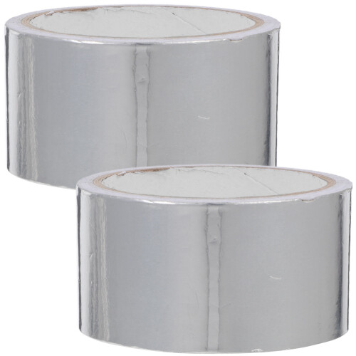 4Rouleaux Ruban Calfeutrant Aluminium Argent Pour D’eau 2