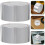 4Rouleaux Ruban Calfeutrant Aluminium Argent Pour D’eau 10
