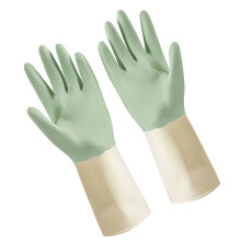 Reusable Waterproof Latex Cleaning Gloves, S Size, 88g