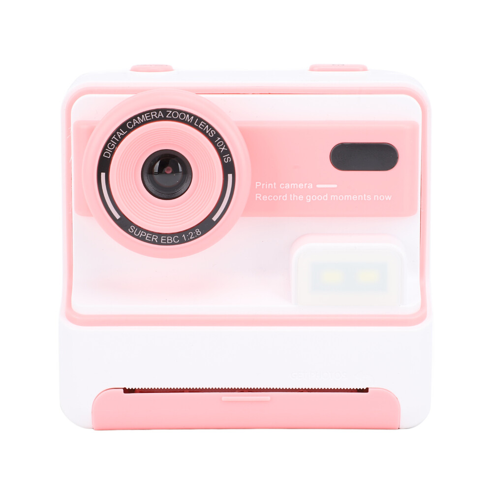 Kids Instant Print Camera 48Mp, 2.4In Screen, Pink 8731386540683