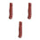 6Sets Natural Wood Kitchen Handle Replacement Non-Slip Grip 6