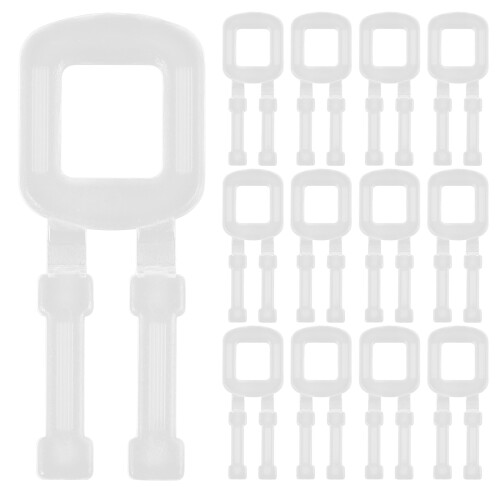 500Pcs Durable Transparent Box Handles for Corrugated Carton Use 1