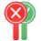 10Pcs Double Sided Plastic Paddles Multi Color Classroom Voting Tools 2
