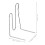 200Pcs Auto Welding Staples Wave Design for Car Bumper Repair Silver 2